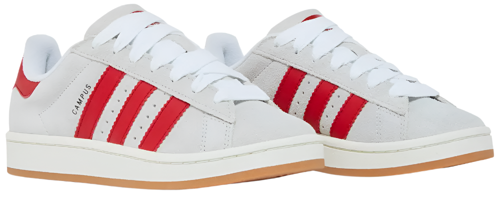 Adidas Campus 00s 'Crystal White Scarlet'