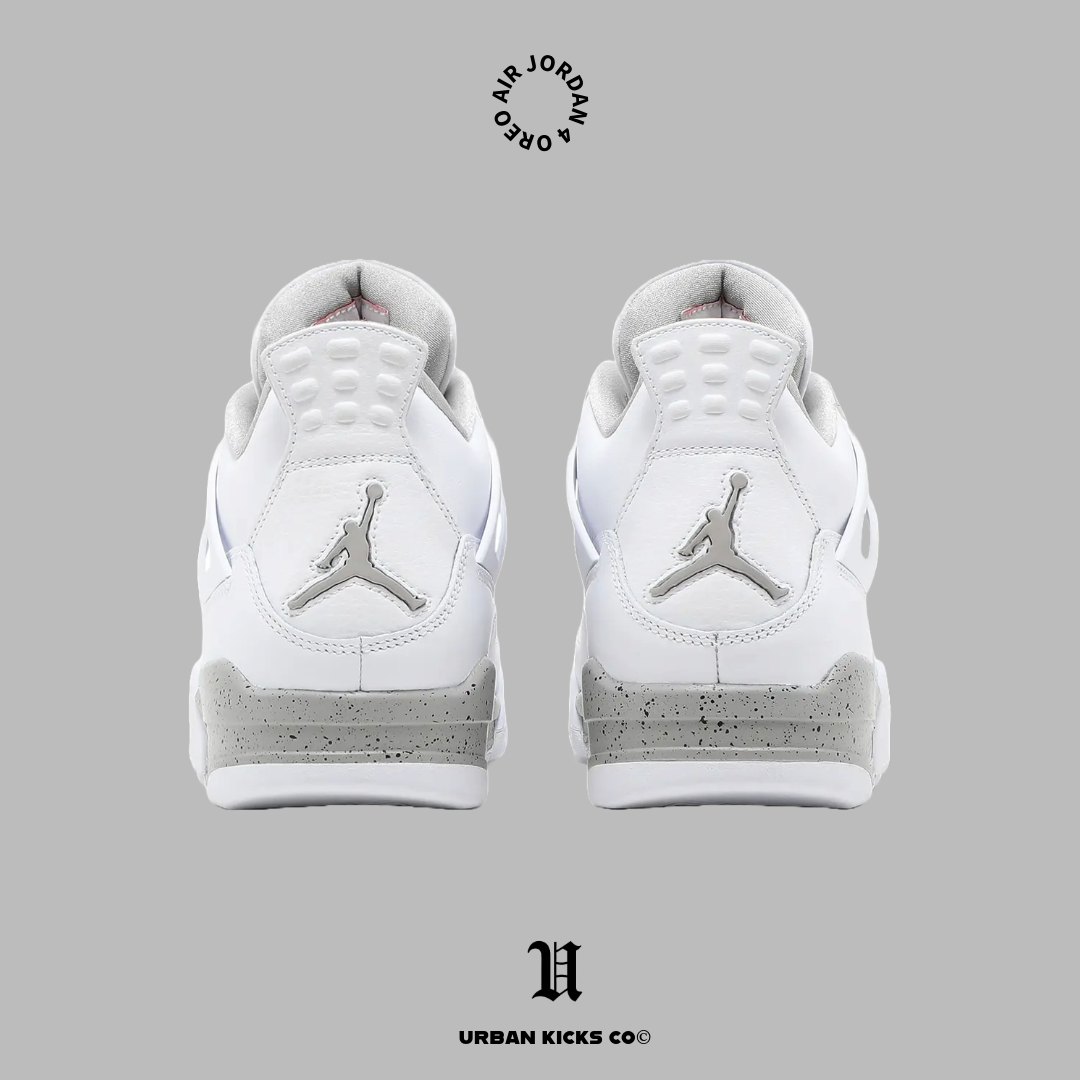 Air Jordan 4 Retro GS 'White Oreo'