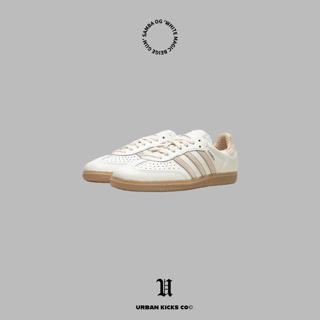 Adidas Samba OG 'White Magic Beige Gum'