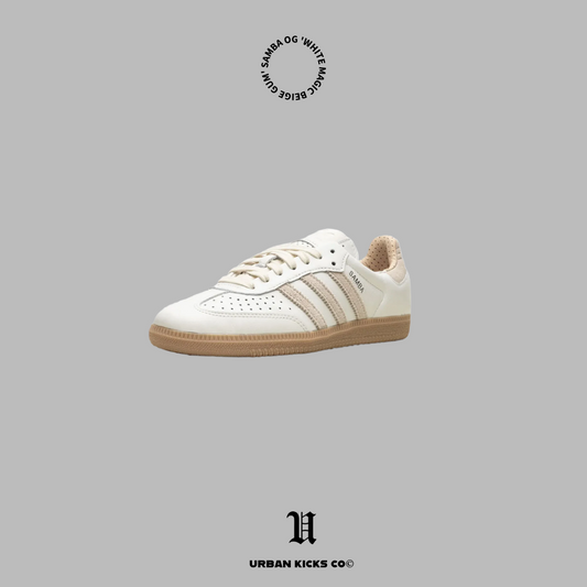 Adidas Samba OG 'White Magic Beige Gum'